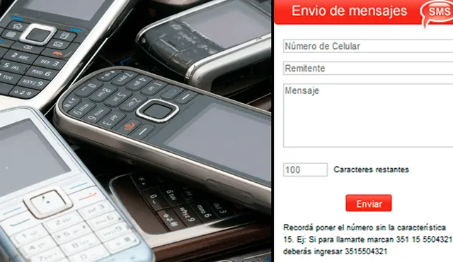 Muchos usuarios solían visitar webs para enviar SMS gratis a otros celulares, cuando no tenían saldo. Foto: composición La República.