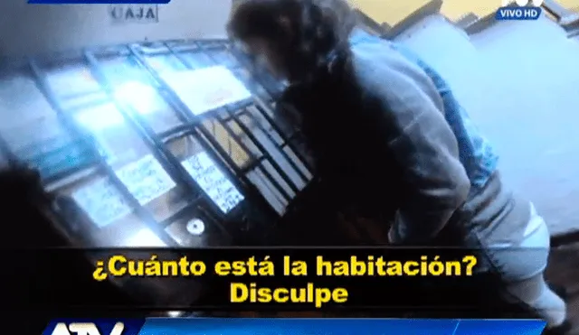 Evidencian la facilidad con la que una menor de edad entra a hostales en Lima [VIDEO]