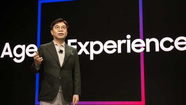 Samsung anunció la "Era de la Experiencia" en el keynote de apertura del CES 2020.