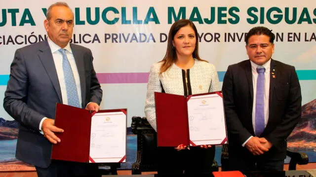 Arequipa: Gobierno Regional suscribió contrato para construcción de hidroeléctricas Lluta y Lluclla