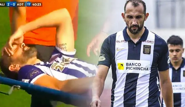 Hernán Barcos fue el goleador de Alianza Lima en el 2021. Foto: composición LR/captura GolPerú/Liga 1