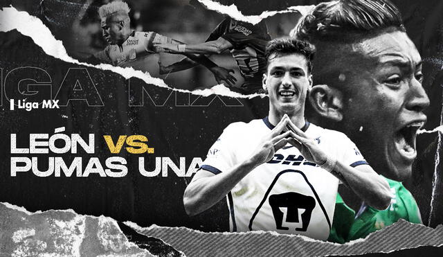 León vs. Pumas EN VIVO por la jornada 11 del Torneo Guardianes 2020 de la Liga MX. Gráfica: Fabrizio Oviedo/La República
