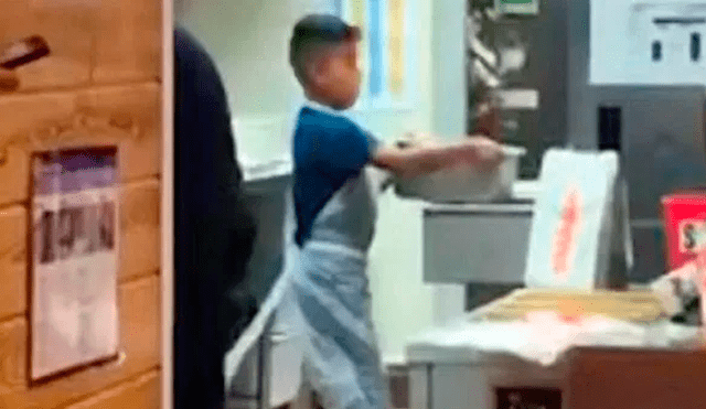 Despiden a trabajador de Popeyes por permitir que su hijo manipulara un pollo crudo [VIDEO]