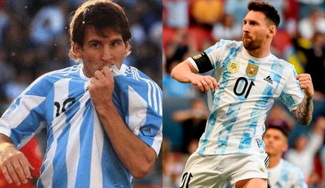 Lionel Messi lleva 168 partidos con la camiseta argentina. Foto: composición LR/archivo/AFP