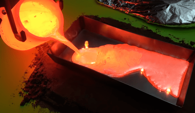 Joven intenta ‘cocinar’ un pescado en lava y el resultado deja en shock a miles