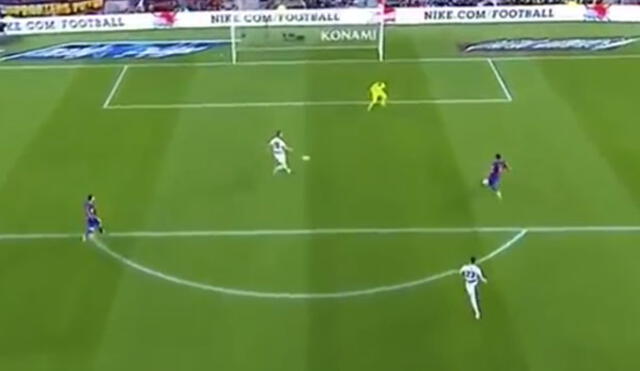 Barcelona: Messi y Suárez solos en un mano a mano, pero todo acaba en blooper