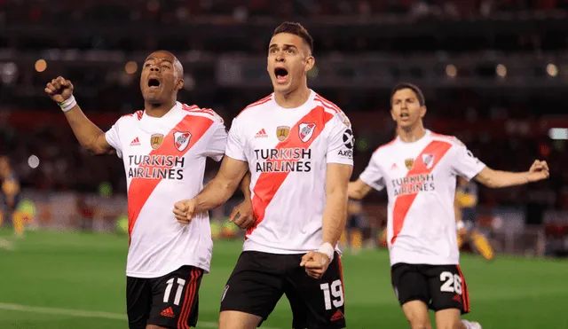 River Plate venció 2-0 a Boca Juniors en la ida de las semifinales de la Copa Libertadores 2019. | Foto: EFE