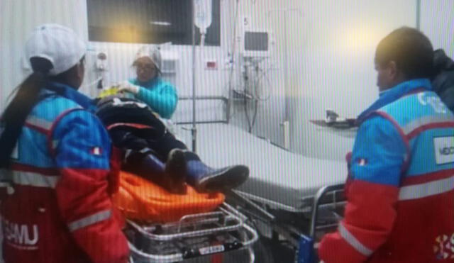 La trabajadora expiró en la sala de emergencia del Hospital Carrión, donde fue llevada por paramédicos del Samu.