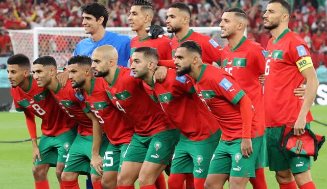 Marruecos es el primer país africano en clasificar a semifinales de un Mundial. Foto: EFE