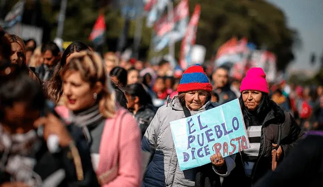 Argentinos marchan contra Macri y la crisis económica [VIDEO]