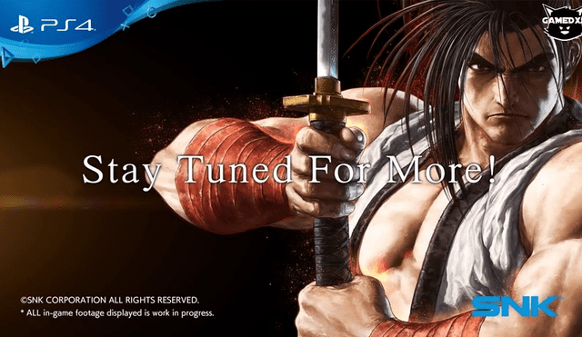 PlayStation 4: Nuevo Samurai Shodown se anuncia para PS4 [VIDEO]