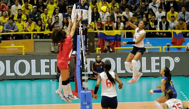 Perú vs. Colombia EN VIVO: sigue aquí el partido por la segunda fecha del Preolímpico de voleibol. | Foto: @OlimpicoCol