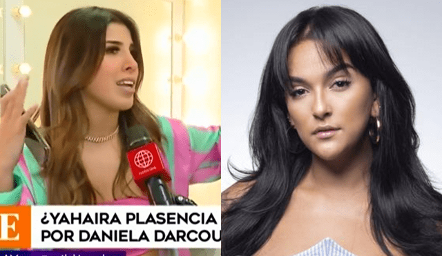 Yahaira Plasencia podría grabar un tema con Daniela Darcourt. Foto: composición LR/ captura de América TV/ @daniela darcourt/Instagram
