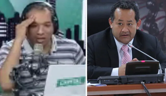 Alan Diez llama y trolea a congresista fujimorista Bienvenido Ramírez 