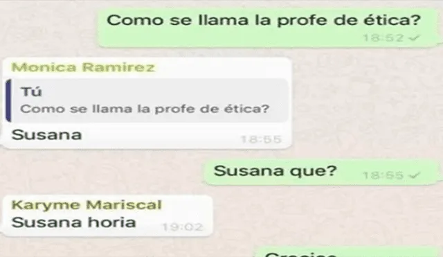 WhatsApp: Divertida conversación muestra épica 'troleada' de chica a su mejor amiga por el trabajo final [FOTOS]