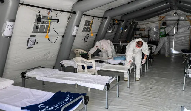 Italia contabiliza 5.476 muertos con coronavirus, 651 más en 24 horas. Foto: AFP.