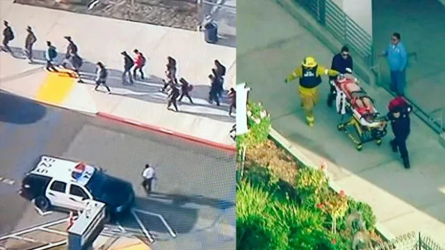 Reportan tiroteo activo en centro escolar de California. Foto: captura
