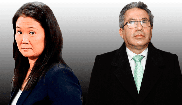 Juez Aldo Figueroa se inhibe del caso Keiko Fujimori.