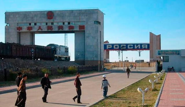 Imagen de una parte de la frontera entre Rusia y China. Foto: Difusión.