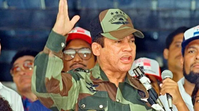 Manuel Antonio Noriega, jefe de Estado de Panamá. Foto: Difusión