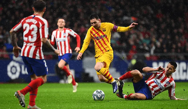 Sigue aquí EN VIVO ONLINE el Barcelona vs. Atlético Madrid por la semifinal de la Supercopa de España 2020. | Foto: AFP
