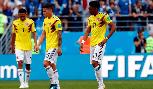 Colombia vs Japón: 'cafeteros' cayeron 2-1 por Grupo H del Mundial