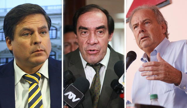 En Acción Popular, Alfredo Barnechea, Yonhy Lescano y Edmundo del Águila están inscritos como precandidatos a la presidencia. Foto: La República