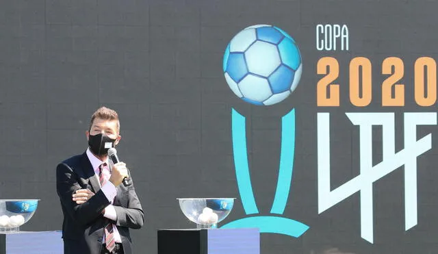 El sorteo de la Copa Liga Profesional 2020 se realizó este viernes 16 en el predio de la AFA. Foto: Twitter