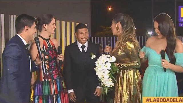 Cathy Sáenz criticada por pedirle el bouquet de Ana Siucho en boda con Edison Flores