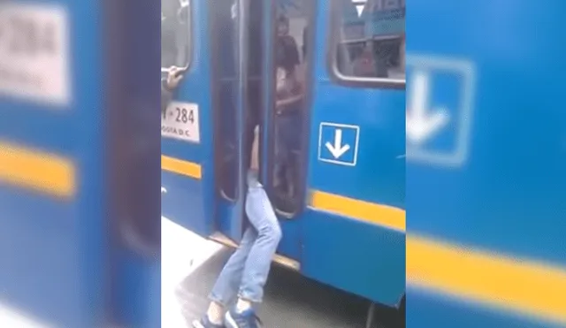 Youtube: chofer de bus captura a ladrón y le da una dolorosa lección