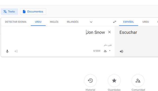 Google Translate: "Jon Snow" es nueva 'víctima' del traductor [FOTOS]