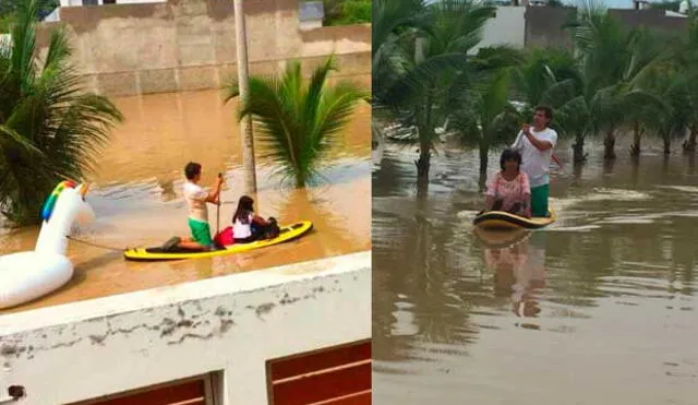 Piura: ¿Quién es el joven que rescató a decenas de personas atrapadas por la inundación? [FOTO]