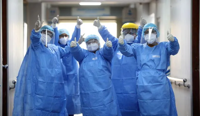 Más de 10.000 pacientes afectados por COVID-19 lograron vencer enfermedad de Wuhan. Foto: Andina