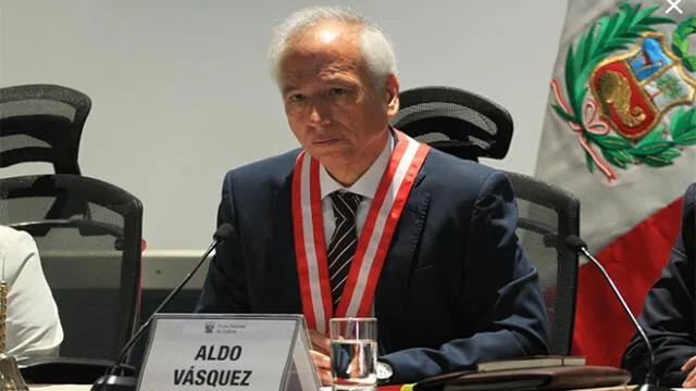 El presidente de la Junta Nacional de Justicia destacó la importancia de la elección de los miembros del TC por ser un organismo vital en el sistema jurídico del Perú. Foto: Virgilio Grajeda/La República.