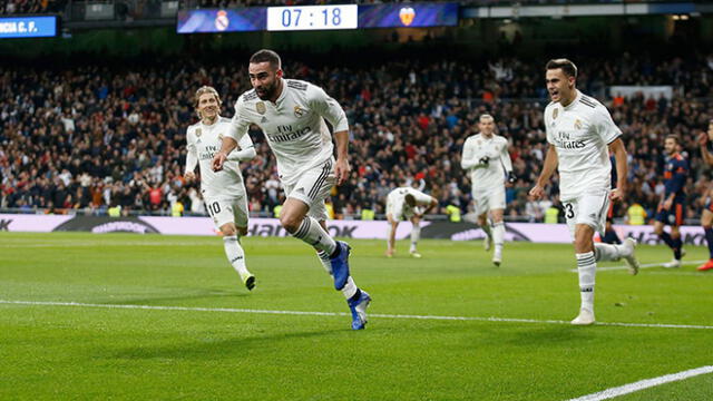 Real Madrid derrotó 2-0 al Valencia por la Liga Santander [RESUMEN]