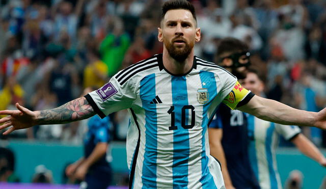 Lionel Messi es el goleador de Argentina en Qatar 2022 con cinco anotaciones. Foto: EFE