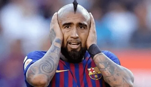 Jalón de orejas al ‘Rey’: DT de Barcelona criticó a Arturo Vidal [VIDEO]