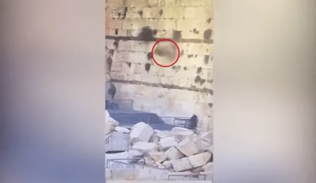 Cierran parte del Muro de los Lamentos tras caer una piedra de 100 kg [VIDEO]