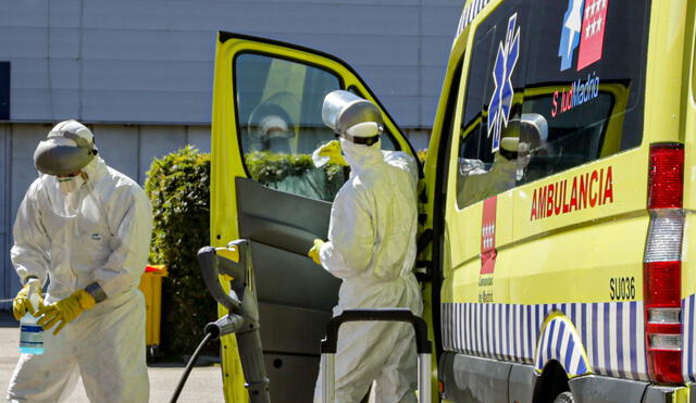 Medios españoles informaron el día de hoy sobre el primer personal sanitario de Madrid fallecido por coronavirus. Foto: Europa Press.