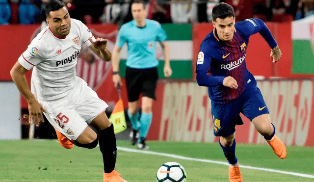 Barcelona rescató un empate en su visita al Sevilla por la Liga Santander [GOLES Y RESUMEN]