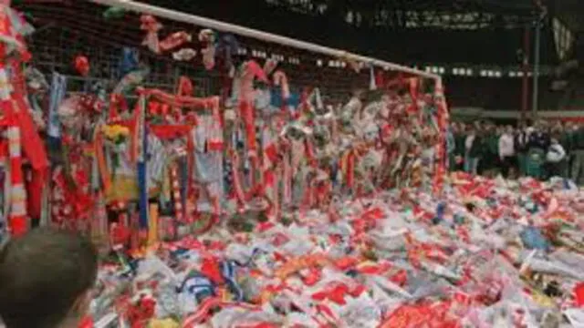 La tragedia de Hillsborough.