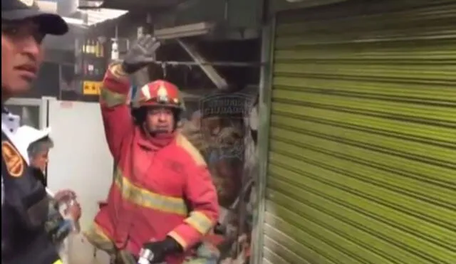 Tacna: Incendio en concurrido Mercado Central causó pánico  [VIDEO]