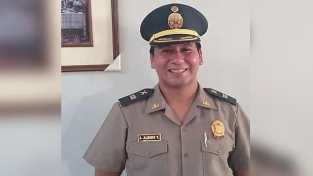 Jhonny Nixon Albino Toro era un teniente en actividad de la Policía que se encontraba destacado en Lima. (Foto: Difusión)