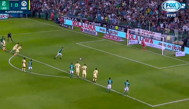América vs León: Mauro Boselli, de penal, anotó el 2-0 para la 'Fiera' [VIDEO]