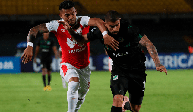 Santa Fe y Deportivo Cali igualaron 1-1 por cuartos de la Copa Sudamericana [GOLES]