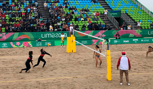 Juegos Panamericanos 2019: selección vóley playa debuta frente a El Salvador. (Foto: IPD)
