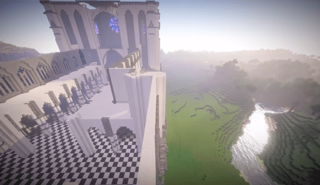 Réplica en Minecraft de la Catedral de Notre Dame demuestra su impresionante arquitectura [FOTOS Y VIDEO]