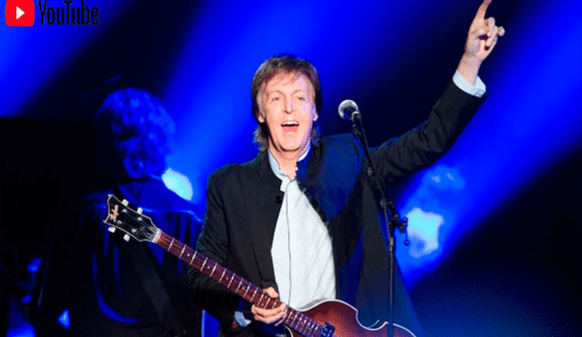Paul McCartney ofrecerá concierto ONLINE a través de Youtube