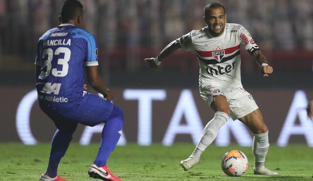 Sao Paulo y Binacional empatan 0-0 por la Copa Libertadores 2020. Foto: EFE