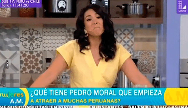 Magdyel Ugaz sorprendida tras incómoda pregunta sobre su ex Pedro Moral